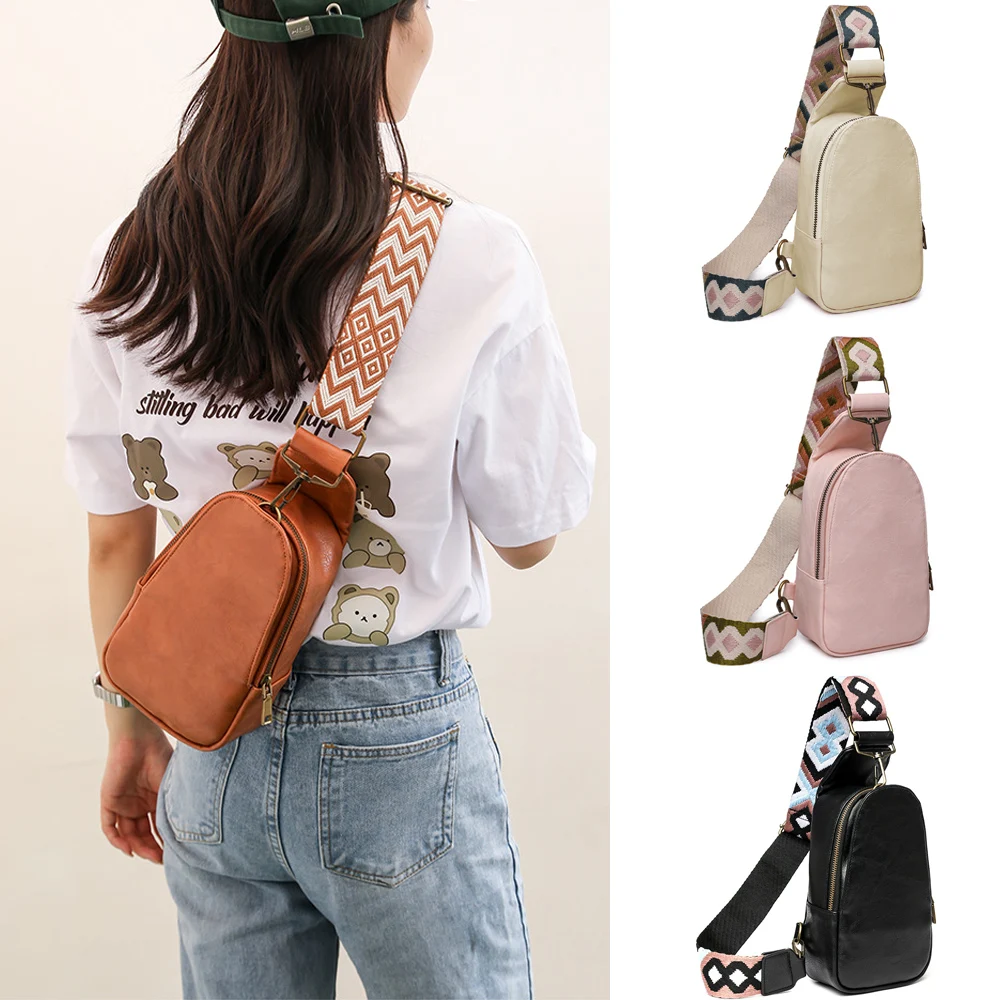 Candy Color Leather Sling Bags Women Guitar Strap Crossbody Purse Vegan Vintage Versatile Ladies Chest Bag Casual Fanny Packs
Candy Color Leather Sling Bags Women Guitar Strap Crossbody Purse Vegan Vintage Versatile Ladies Chest Bag Casual Fanny Packs