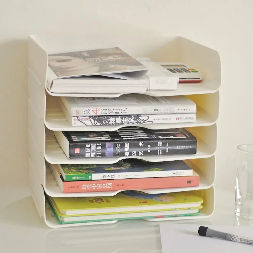 1 Pcs File Organizer A4 File Storage Tray Desktop Organizer Book Shelf Stackable File Rack INS Style Minimalism Magazine
1 Pcs File Organizer A4 File Storage Tray Desktop Organizer Book Shelf Stackable File Rack INS Style Minimalism Magazine