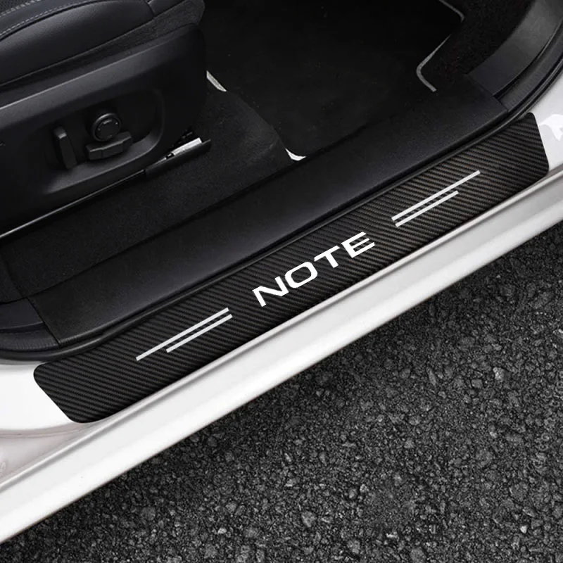 For Nissan NOTE Car Door Sills Anti Scratch Carbon Fiber Scuff Pedal Cover Stickers Auto Door Threshold Guards Accessories
For Nissan NOTE Car Door Sills Anti Scratch Carbon Fiber Scuff Pedal Cover Stickers Auto Door Threshold Guards Accessories