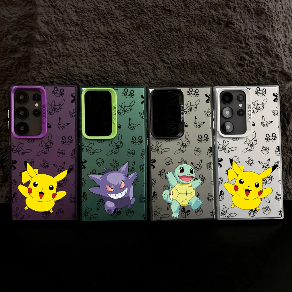Pokemons Pikachu Pocket Monster Anime S25 Case For Samsung S25 S24 Ultra 5g For Galaxy S23 S22 S21 FE S20 Ultra Plus Phone Cover Pokemons Pikachu Pocket Monster Anime S25 Case For Samsung S25 S24 Ultra 5g For Galaxy S23 S22 S21 FE S20 Ultra Plus Phone Cover