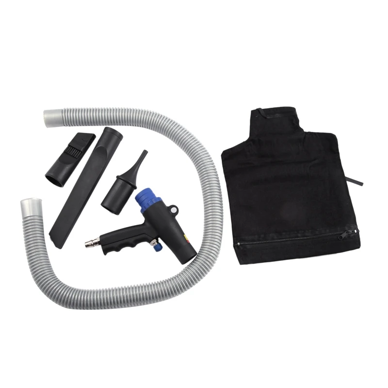 

3X 2 In 1 Air Duster Compressor Kit Multifunction Air Vacuum Blow Pneumatic Vacuum Suction Cleaner Tools