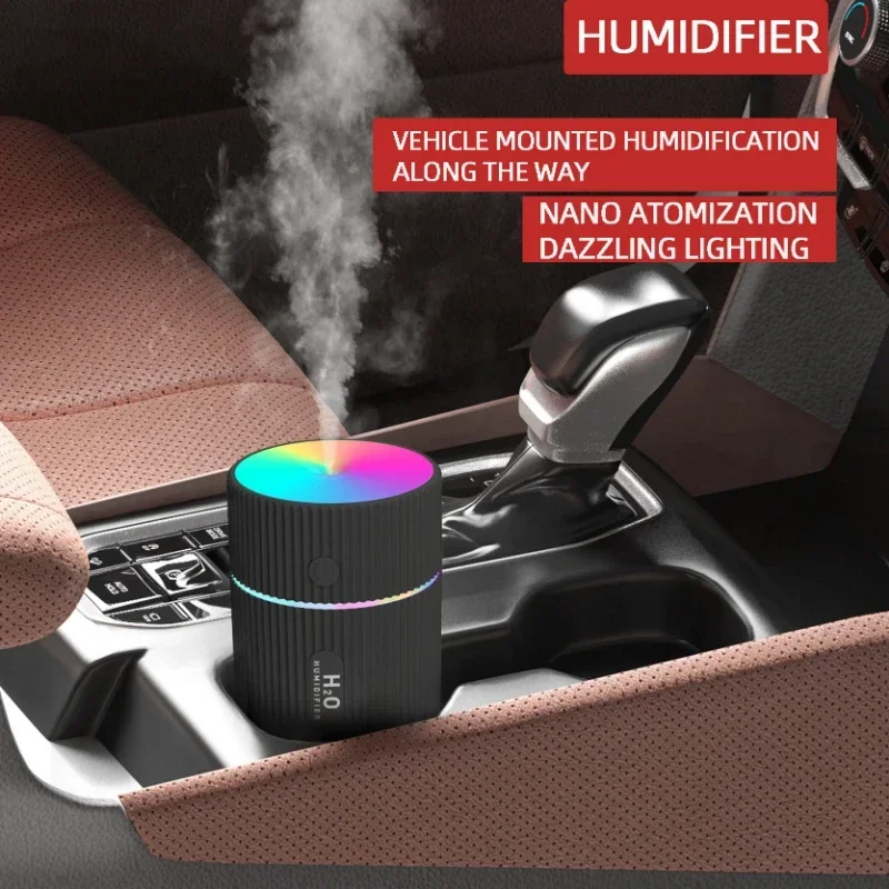 

Mini Humidifer Aroma Essential Oil Diffuser with LED Lamp USB Mist Maker Aromatherapy Desktop Air Humidifiers for Home Car New