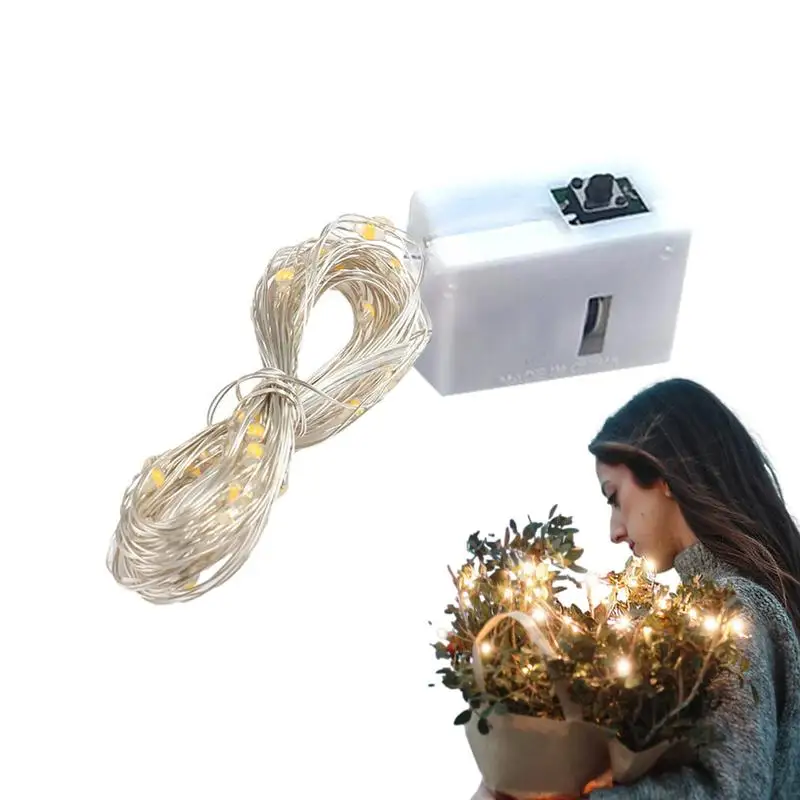 

Fairy Lights Indoor String Fairy Lights Battery Operated Outdoor Fairy Lights LED Patio Lights For Branches Tents Bedroom