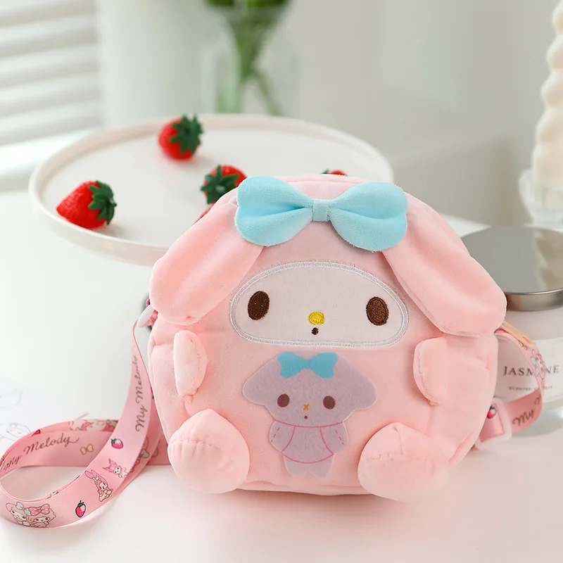 Sanrio Cinnamoroll Melody Plush Bag Plush Doll Girl Crossbody Bag Cartoon Children's Toy Gift Cute Plush Toy Handbag
Sanrio Cinnamoroll Melody Plush Bag Plush Doll Girl Crossbody Bag Cartoon Children's Toy Gift Cute Plush Toy Handbag