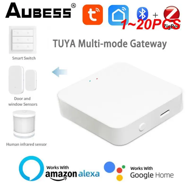 1~20PCS Tuya Zigbee Gateway HUB Wireless Smart Home Bridge Smart Life App Remote Control ZigBee Sensor Via Alexa
1~20PCS Tuya Zigbee Gateway HUB Wireless Smart Home Bridge Smart Life App Remote Control ZigBee Sensor Via Alexa
