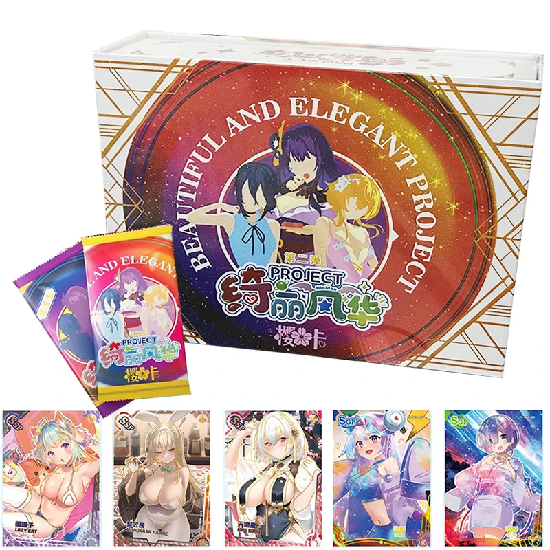 Project Maiden Goddess Story SGP AZP Rare Cards Anime Girl Party Swimsuit Bikini Feast Booster Box Doujin Toys And Hobbies Gift
Project Maiden Goddess Story SGP AZP Rare Cards Anime Girl Party Swimsuit Bikini Feast Booster Box Doujin Toys And Hobbies Gift