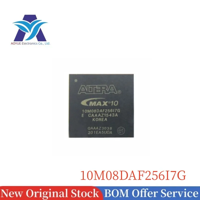 Новый оригинальный в наличии 10M08DAF256I7G FPGA MAX 10 семейство 8000 ячеек, технология 55 нм 1,2 в BGA-256
Новый оригинальный в наличии 10M08DAF256I7G FPGA MAX 10 семейство 8000 ячеек, технология 55 нм 1,2 в BGA-256