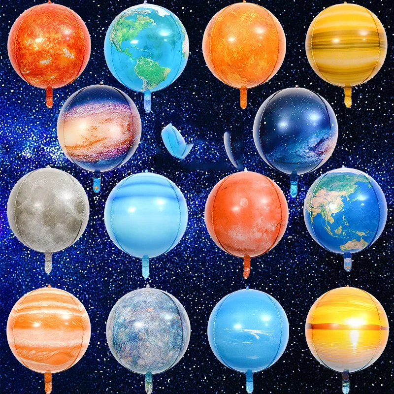22 Inch 4D Starry Sky Sun Moon Space Eight Major Planets Series Aluminum Film Balloon Decoration Layout Scene Balloons Baloon
22 Inch 4D Starry Sky Sun Moon Space Eight Major Planets Series Aluminum Film Balloon Decoration Layout Scene Balloons Baloon