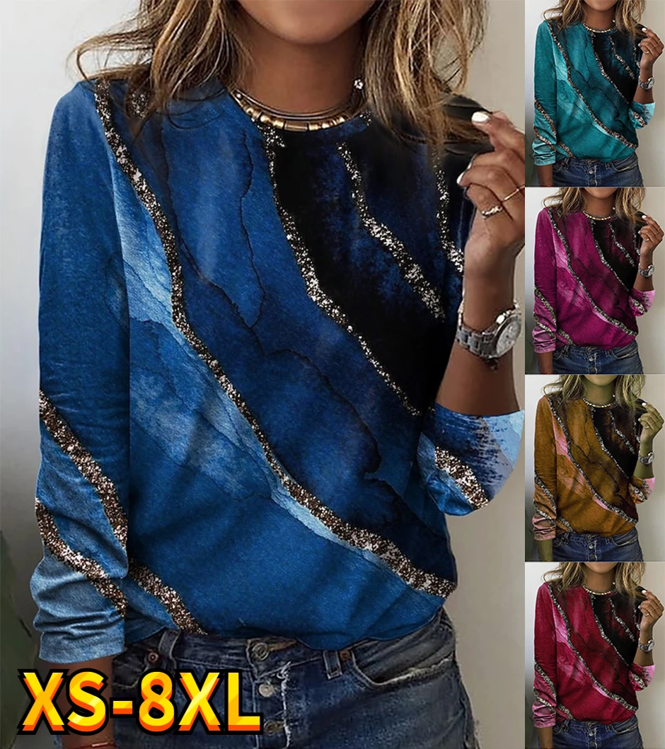 Women's T shirt Tee Graphic Casual Weekend Abstract Painting T shirt Tee 3/4 Length Sleeve Print Round Neck Basic XS-8XL
Women's T shirt Tee Graphic Casual Weekend Abstract Painting T shirt Tee 3/4 Length Sleeve Print Round Neck Basic XS-8XL