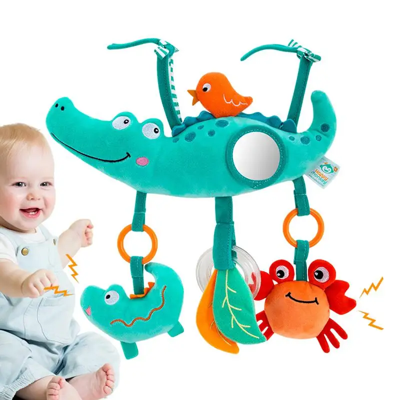 Stroller Toys Crocodile Rattle Toys Cartoon Crib Toys Educational Newborn Plush Toys With Sound Kid Stroller Toy Grab And Spin
Stroller Toys Crocodile Rattle Toys Cartoon Crib Toys Educational Newborn Plush Toys With Sound Kid Stroller Toy Grab And Spin