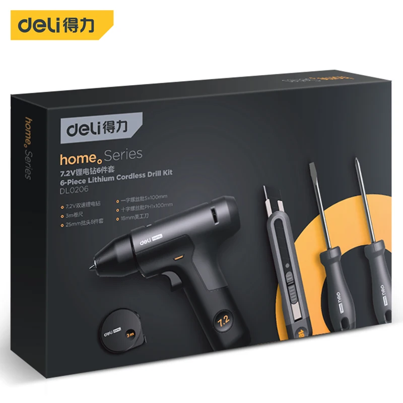 DELI power tools 6piece electric screw wrench,tape measure pliers,Exquisite gift HOME tool set multitool Electric drill assembly
DELI power tools 6piece electric screw wrench,tape measure pliers,Exquisite gift HOME tool set multitool Electric drill assembly