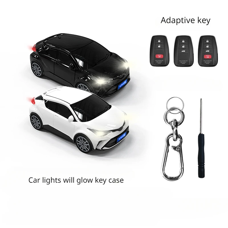 For Toyota CHR Key Cover Car Model Case Remote Control Protective Cover Keychain Accessory Surprise Gift Car Decoration
For Toyota CHR Key Cover Car Model Case Remote Control Protective Cover Keychain Accessory Surprise Gift Car Decoration