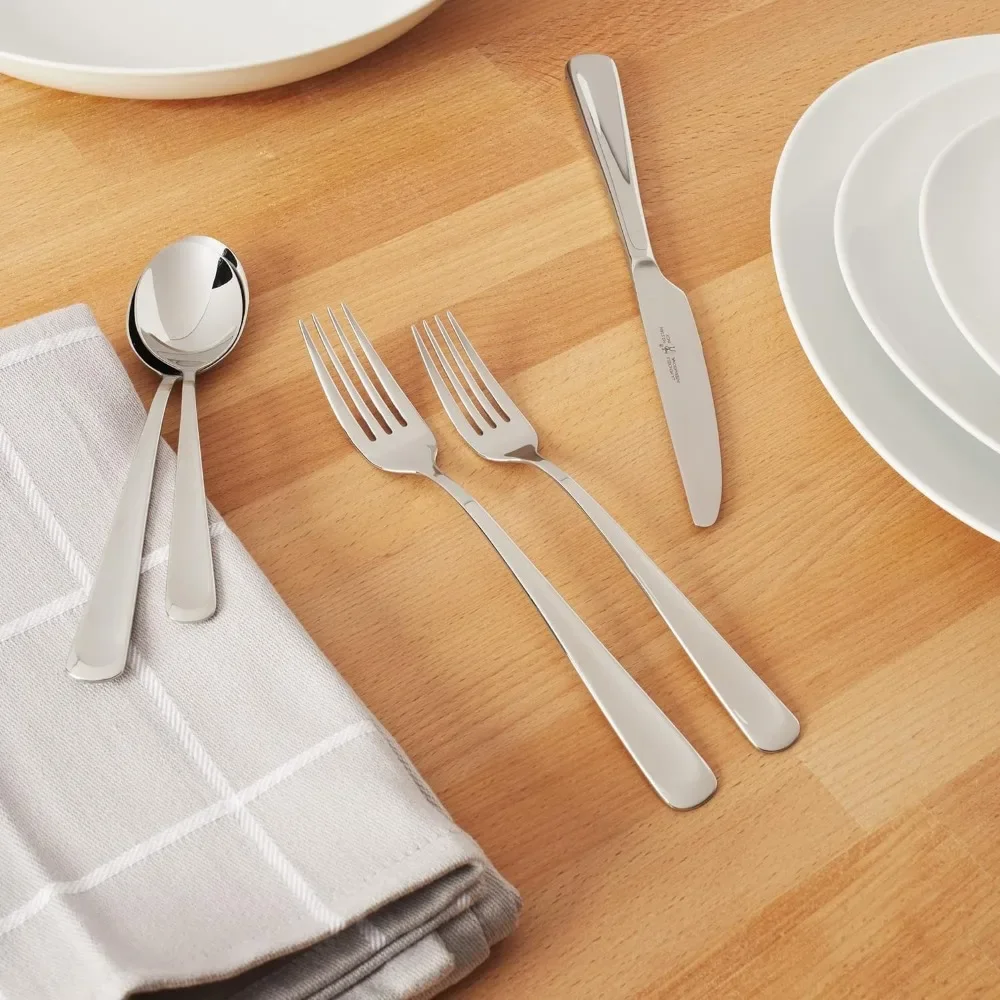 Stainless steel tableware set 45-pc 18/10 Stainless Steel Flatware Set, Silver Tableware Cutlery set Spoon kitchen accessories
Stainless steel tableware set 45-pc 18/10 Stainless Steel Flatware Set, Silver Tableware Cutlery set Spoon kitchen accessories