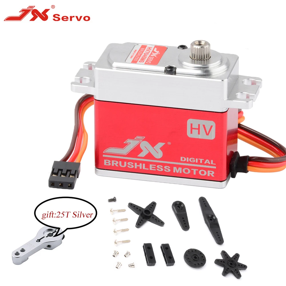 JX Servo BLS-HV7046MG 46 кг HV бесщеточный двигатель цифровая стандартная металлическая шестерня с 25T рычагом для радиоуправляемого автомобиля вертолета части дрона самолета
JX Servo BLS-HV7046MG 46 кг HV бесщеточный двигатель цифровая стандартная металлическая шестерня с 25T рычагом для радиоуправляемого автомобиля вертолета части дрона самолета