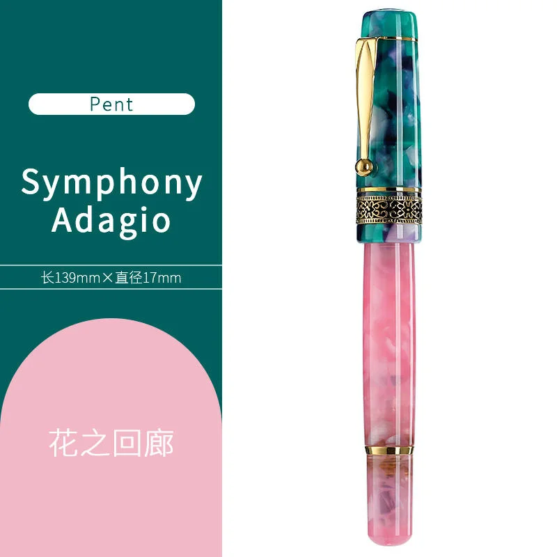 

High Quality Japan Symphony Adagio Smooth Writing Resin Fountain Pen