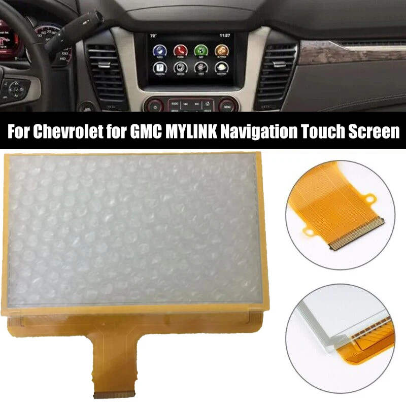 

DJ080PA-01A# 8inch LCD Touch Screen 55-Pin Touch Screen Glass Digitizer For Chevrolet- For GMC MYLINK- Navigation Raido