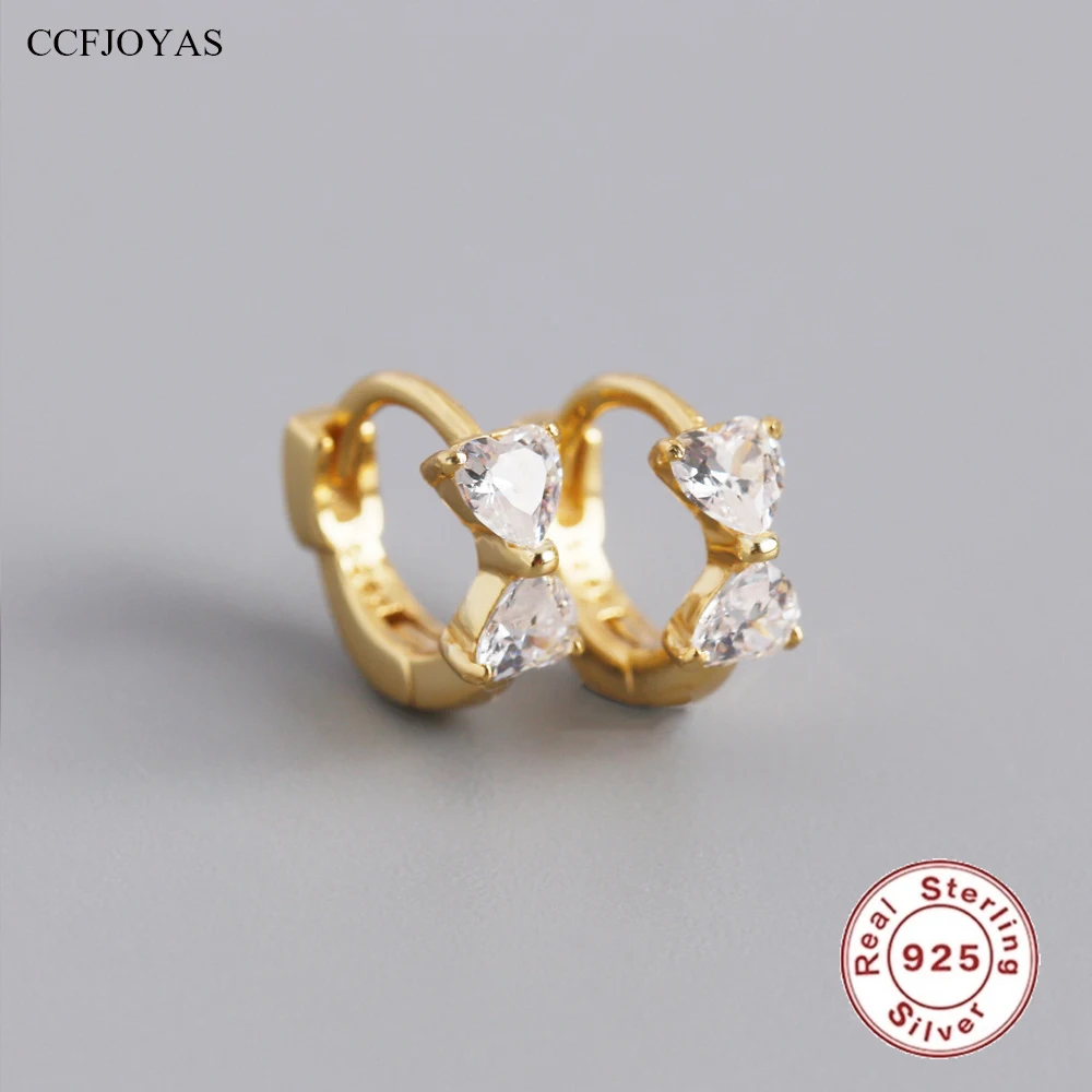 CCFJOYAS 6.4mm 925 Sterling Silver Heart Bow Small Hoop Earrings for Girl Cute Clear Zircon CZ Small Earring Ear Jewelry
CCFJOYAS 6.4mm 925 Sterling Silver Heart Bow Small Hoop Earrings for Girl Cute Clear Zircon CZ Small Earring Ear Jewelry