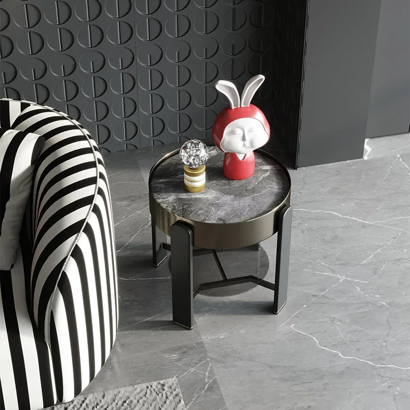 zqModern Light Luxury Corner Table Side Table Sofa Side Cabinet Italian Minimalist Style Metal
zqModern Light Luxury Corner Table Side Table Sofa Side Cabinet Italian Minimalist Style Metal