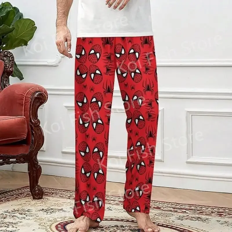 Новинка, брюки в стиле каваи с изображением паука Hellokitty, свободные штаны для отдыха, для пар, унисекс, с рисунком из мультфильмов, Женская домашняя одежда, пижамные штаны
Новинка, брюки в стиле каваи с изображением паука Hellokitty, свободные штаны для отдыха, для пар, унисекс, с рисунком из мультфильмов, Женская домашняя одежда, пижамные штаны