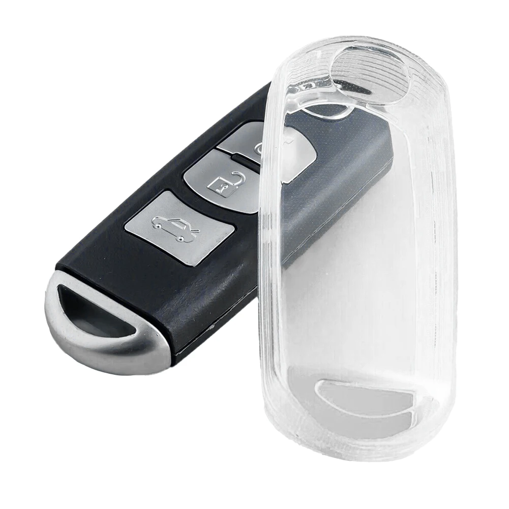 Transparent Clear For Mazda Key Fob Cover Case Holder Durable TPU Material Perfect Fit and Anti scratch Protection
Transparent Clear For Mazda Key Fob Cover Case Holder Durable TPU Material Perfect Fit and Anti scratch Protection