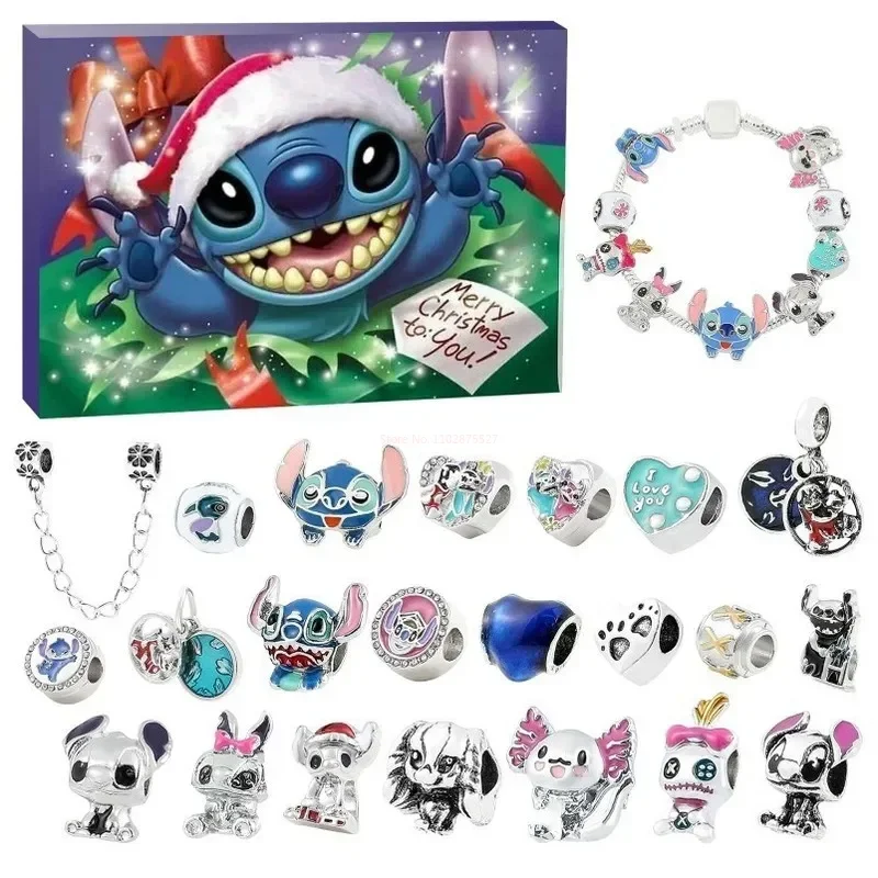 Stitch Mickey Christmas Advent Calendar Disney Bracelets 24 Days Xmas Countdown Calendar Diy Jewelry Making Kit For Girl Gift
Stitch Mickey Christmas Advent Calendar Disney Bracelets 24 Days Xmas Countdown Calendar Diy Jewelry Making Kit For Girl Gift