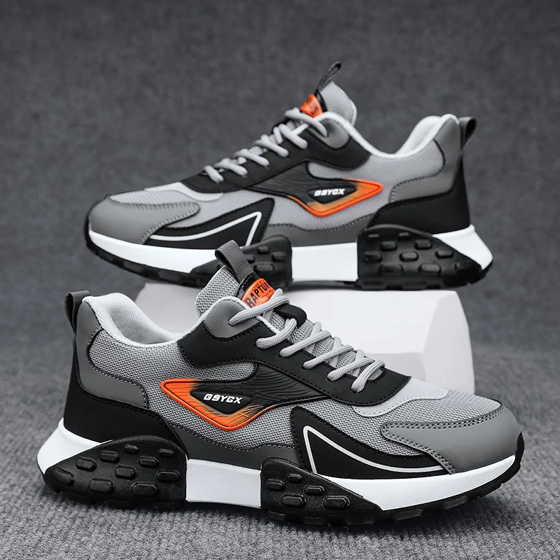 Mesh Breathable Casual Sports Shoes Trendy Versatile Comfortable Lace-up Men's Shoes Urban Fashion Outdoor Non-slip Sneakers
Mesh Breathable Casual Sports Shoes Trendy Versatile Comfortable Lace-up Men's Shoes Urban Fashion Outdoor Non-slip Sneakers