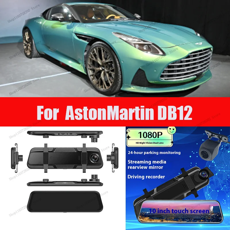 For AstonMartin DB12 4KWIFI GPS Car Dvr Mirror Dash CamDual Lens Dashcam Drive Recorder Stream RearView Mirror IPS Screen Camera
For AstonMartin DB12 4KWIFI GPS Car Dvr Mirror Dash CamDual Lens Dashcam Drive Recorder Stream RearView Mirror IPS Screen Camera