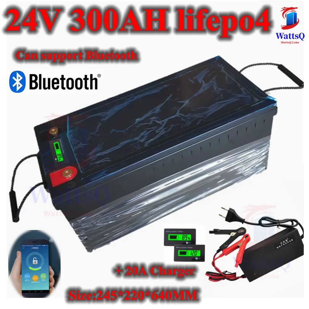 Водонепроницаемая литиевая батарея 24 В 2400 Ач lifepo4 bluetooth APP BMS для инверторных солнечных систем Вт, гольф-мобиль + зарядное устройство 20 А
Водонепроницаемая литиевая батарея 24 В 2400 Ач lifepo4 bluetooth APP BMS для инверторных солнечных систем Вт, гольф-мобиль + зарядное устройство 20 А