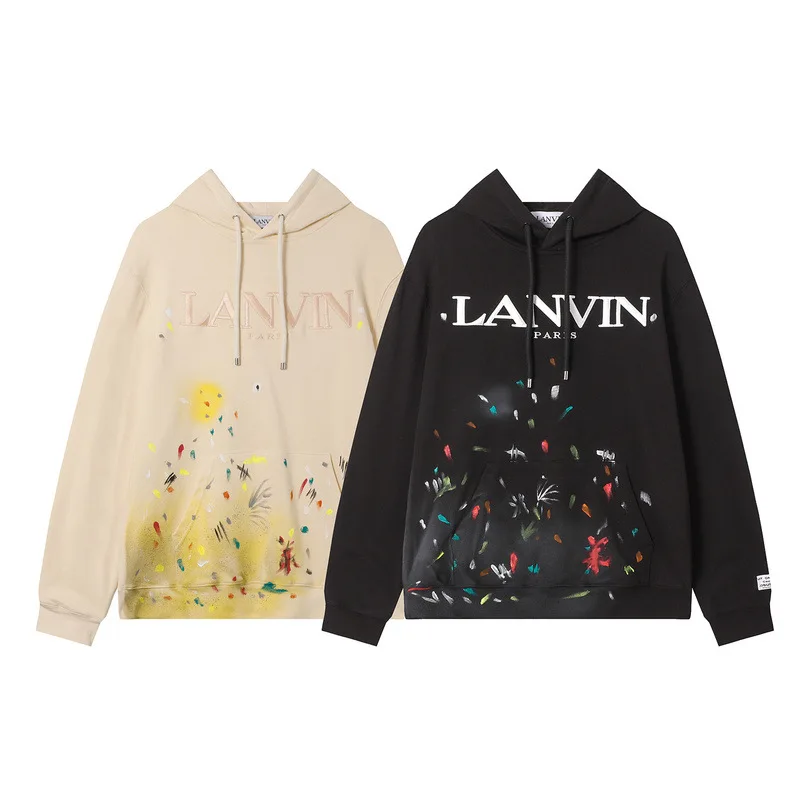 2024 LANVIN Trendy brand new embroidery handmade graffiti casual and versatile pullover hoodie for men and women hoodie
2024 LANVIN Trendy brand new embroidery handmade graffiti casual and versatile pullover hoodie for men and women hoodie