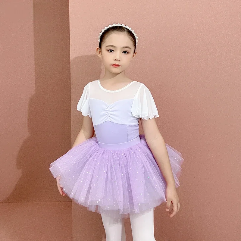 Ballet Dance Leotard Dress Girls Professional Gymnastics Leotard Ballet Costumes Child Ballerina Tutu Dress Stage Performance
Ballet Dance Leotard Dress Girls Professional Gymnastics Leotard Ballet Costumes Child Ballerina Tutu Dress Stage Performance