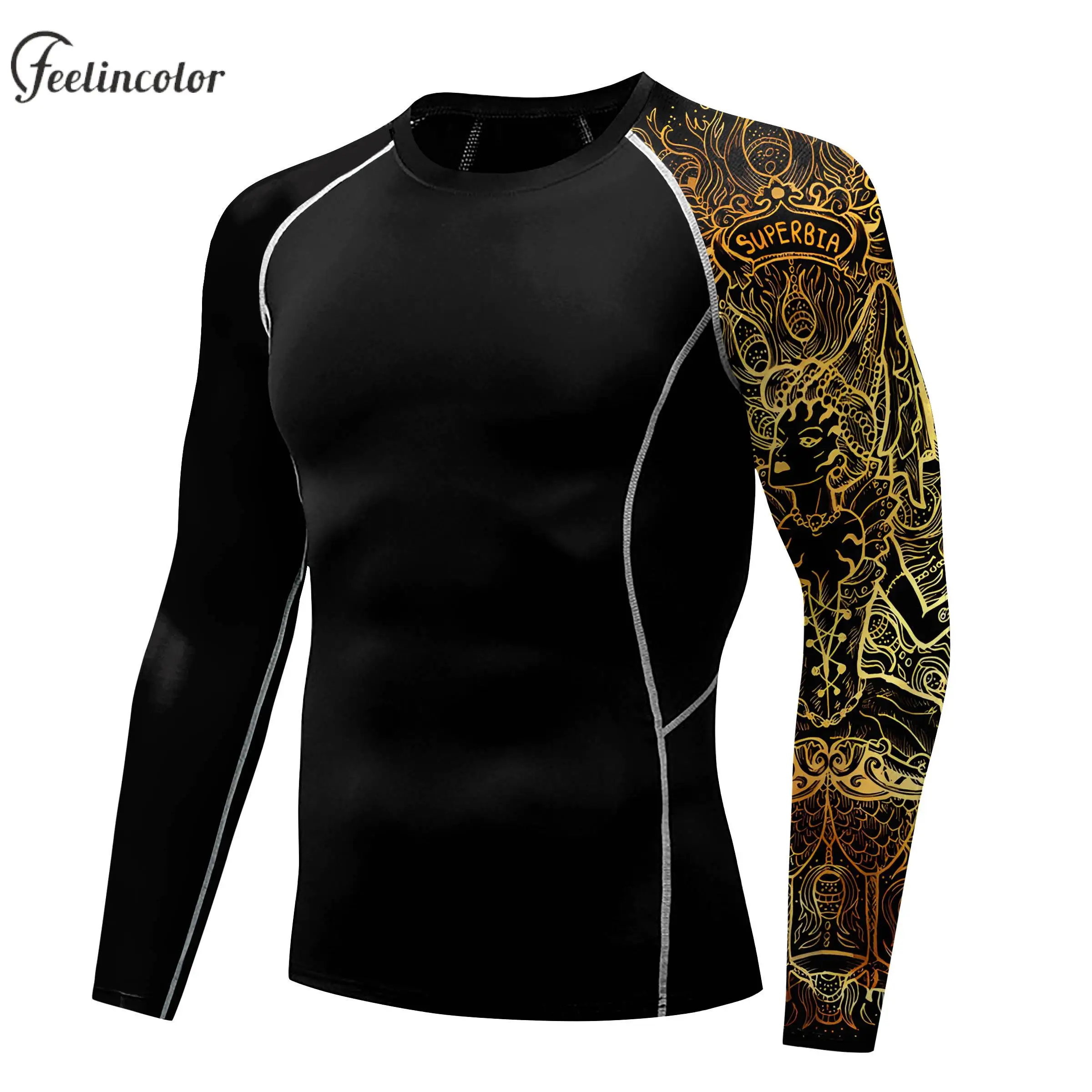 Fitness Shirt for Men Retro Graphics Tops Sport Long Sleeve Shirt Crewneck Tee Summer Outfit Work Out Quickly Dry Male Clothing
Fitness Shirt for Men Retro Graphics Tops Sport Long Sleeve Shirt Crewneck Tee Summer Outfit Work Out Quickly Dry Male Clothing