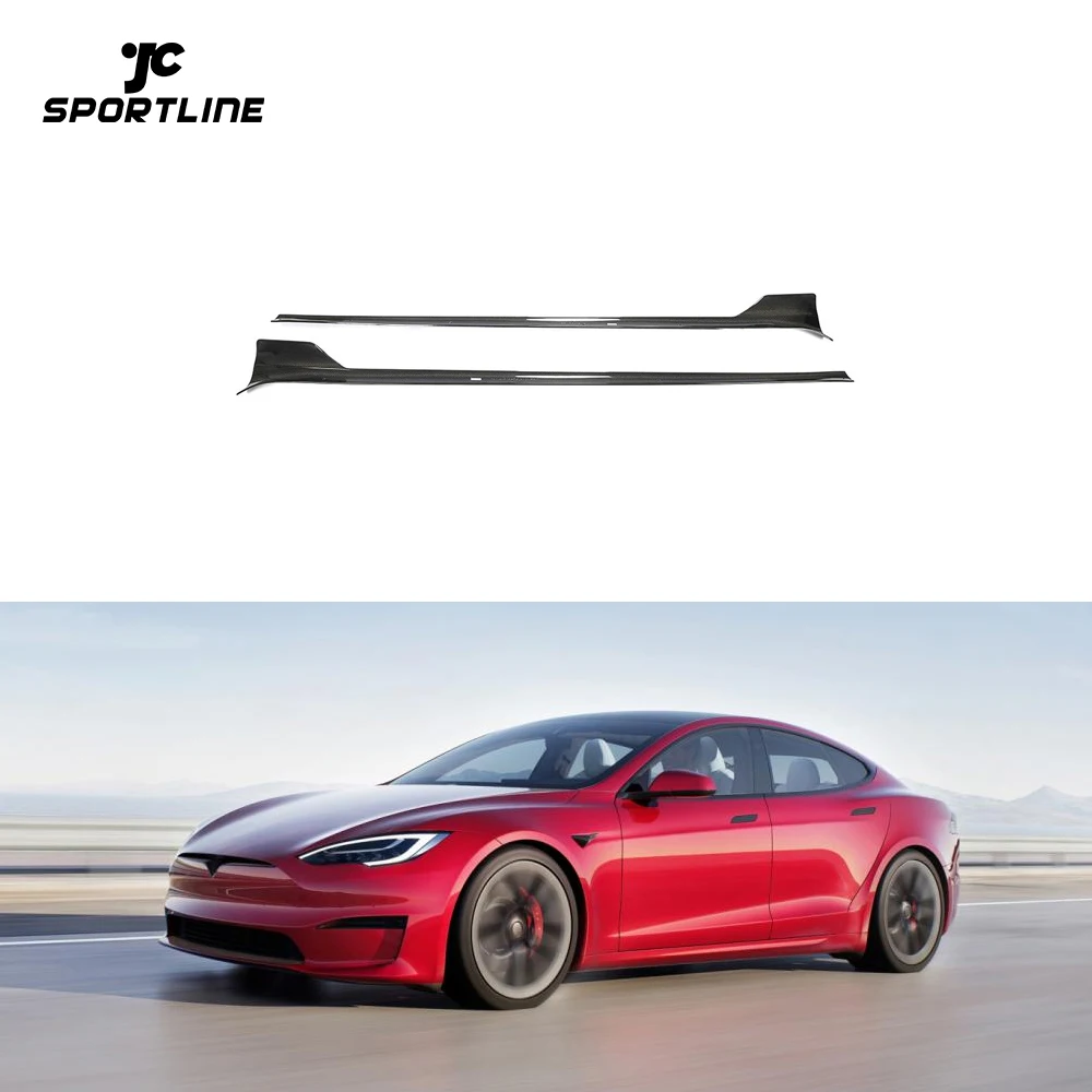 Carbon Fiber Model S Side Skirts Extension for Tesla Model S Plaid 4-Door Electric 2021-2023
Carbon Fiber Model S Side Skirts Extension for Tesla Model S Plaid 4-Door Electric 2021-2023