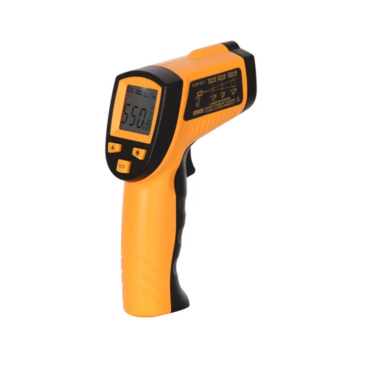 Infrared thermometer WH550 industrial non-contact temperature tester household food precision temperature sensor
Infrared thermometer WH550 industrial non-contact temperature tester household food precision temperature sensor