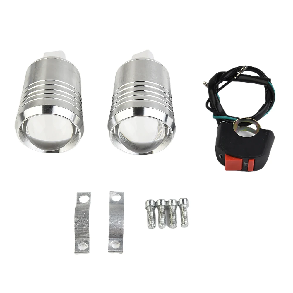 2 Pcs/set 30W Motorcycle U2 LED Fog Lights Driving Headlight High/Low Beam + Switch Pratical Fog Spot Light & Switch
2 Pcs/set 30W Motorcycle U2 LED Fog Lights Driving Headlight High/Low Beam + Switch Pratical Fog Spot Light & Switch