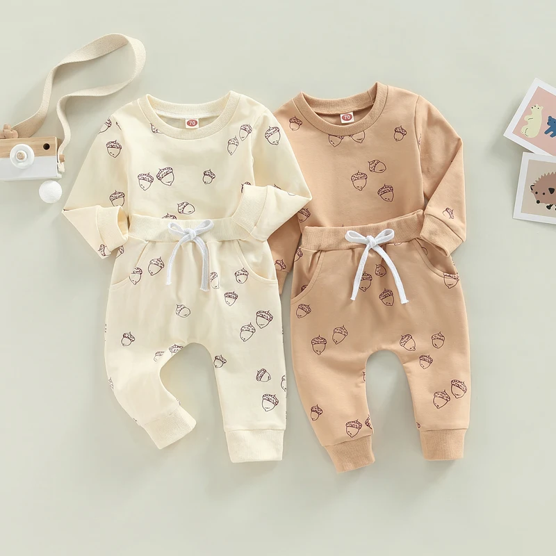 2pcs Autumn Winter Children Baby Sportwear Print Long Sleeve Pullovers Long Trousers Clothing Infant Boys Girls Tracksuit Suit
2pcs Autumn Winter Children Baby Sportwear Print Long Sleeve Pullovers Long Trousers Clothing Infant Boys Girls Tracksuit Suit