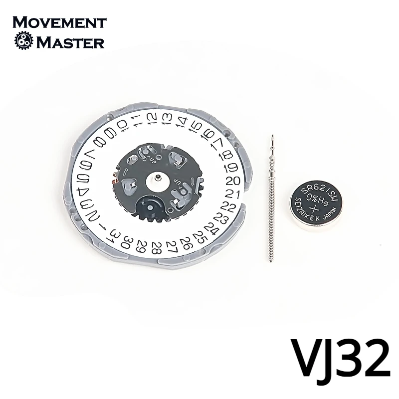 VJ32 Movement Japan New Original VJ32B Quartz Movement Date At 3/6 Watch Movement Accessories
VJ32 Movement Japan New Original VJ32B Quartz Movement Date At 3/6 Watch Movement Accessories