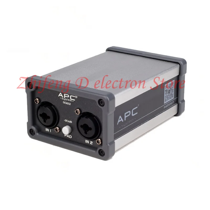 APC SQ22 Professional High Quality Dual Channel Audio Isolator, Eliminate Noise Static Electric noise, with -20db function
APC SQ22 Professional High Quality Dual Channel Audio Isolator, Eliminate Noise Static Electric noise, with -20db function