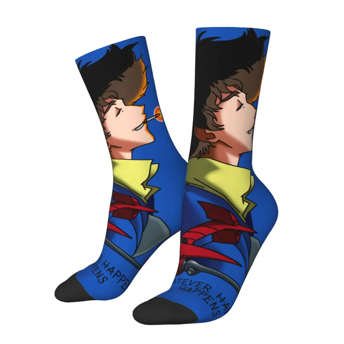 Hip Hop Retro Whatever Happens Crazy Men's compression Socks Unisex Cowboy Bebop Spike Anime Street Style Seamless Crew Sock
Hip Hop Retro Whatever Happens Crazy Men's compression Socks Unisex Cowboy Bebop Spike Anime Street Style Seamless Crew Sock