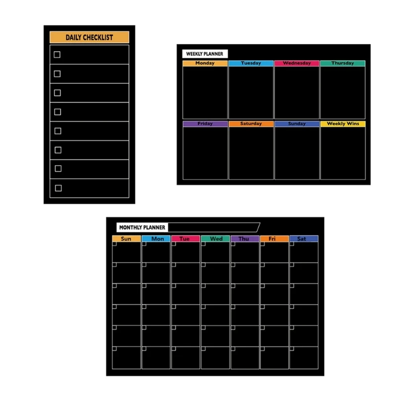 Magnetic Blackboard Refrigerator Chalkboard Calendar Menu Meal Planner Board Premium Blackboard Magnetic Office Notice
Magnetic Blackboard Refrigerator Chalkboard Calendar Menu Meal Planner Board Premium Blackboard Magnetic Office Notice