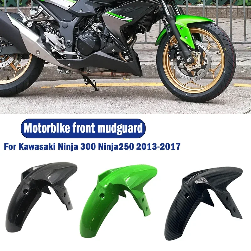 For Kawasaki Ninja 300 NINJA250 300 EX300 Z250 Z300 2013 2014 2015 2016 2017 Motorcycle Front Tire Mudguard Splash Guard Fairing
For Kawasaki Ninja 300 NINJA250 300 EX300 Z250 Z300 2013 2014 2015 2016 2017 Motorcycle Front Tire Mudguard Splash Guard Fairing