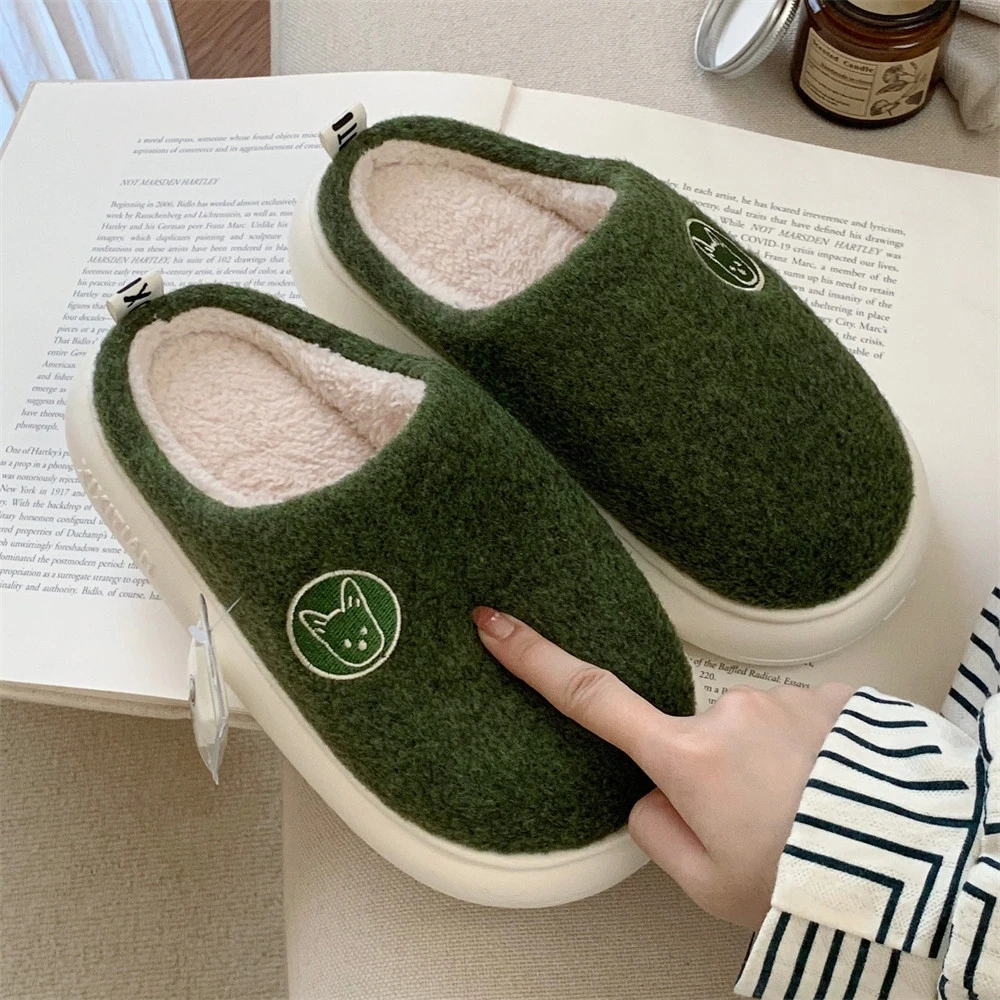 ASIFN Women's Cotton Slippers Simple Fashionable Creative Cartoon Cute Little Dog Warm in Winter Soft Comfortable Plush Shoes 
ASIFN Women's Cotton Slippers Simple Fashionable Creative Cartoon Cute Little Dog Warm in Winter Soft Comfortable Plush Shoes