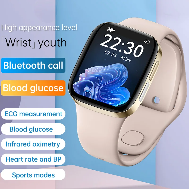 Bluetooth call+ECG Smart watch Voice Calling Smart Watch Health Sport Monitoring Smart Notifications Voice Assistant Smartwatch
Bluetooth call+ECG Smart watch Voice Calling Smart Watch Health Sport Monitoring Smart Notifications Voice Assistant Smartwatch