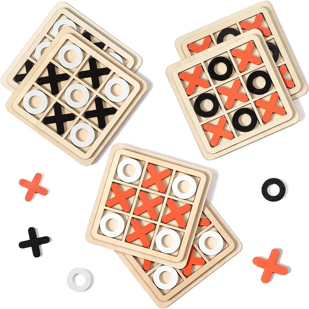 Parent-Child Interaction Leisure Board Game OX Chess Funny Developing Intelligent Educational Toys Puzzles Game for Kids Gifts
Parent-Child Interaction Leisure Board Game OX Chess Funny Developing Intelligent Educational Toys Puzzles Game for Kids Gifts