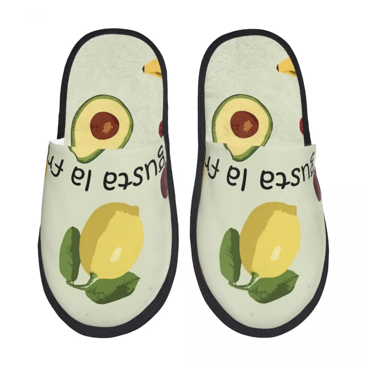 Me Gusta La Fruta Spain Spanish Winter Cotton Home Slippers Indoor Soft Memory Foam Slides Non-slip
Me Gusta La Fruta Spain Spanish Winter Cotton Home Slippers Indoor Soft Memory Foam Slides Non-slip