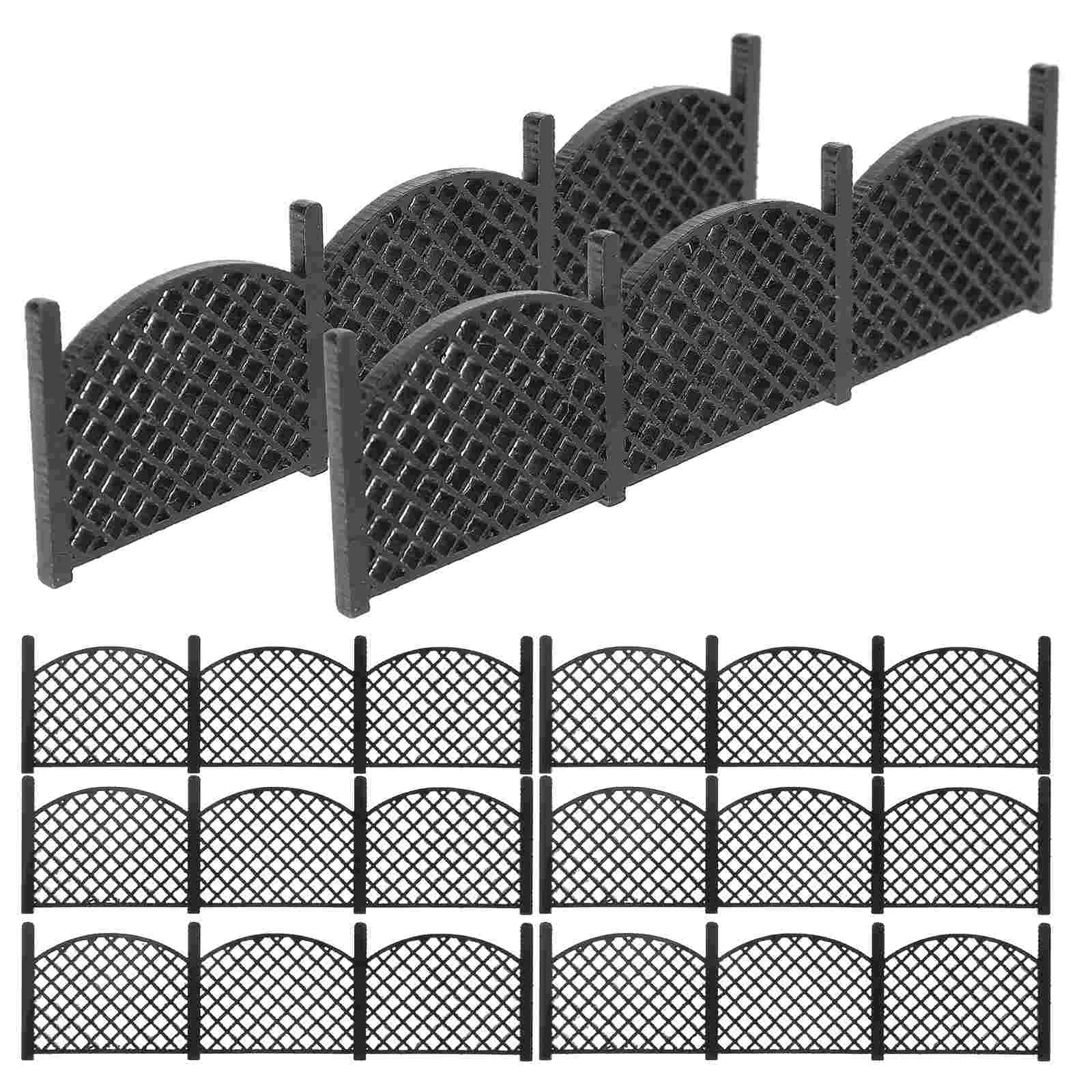 8 Pcs Mini Fence Adornment Landscape Decor Flowerpot Miniature Abs Decorative Fences
8 Pcs Mini Fence Adornment Landscape Decor Flowerpot Miniature Abs Decorative Fences