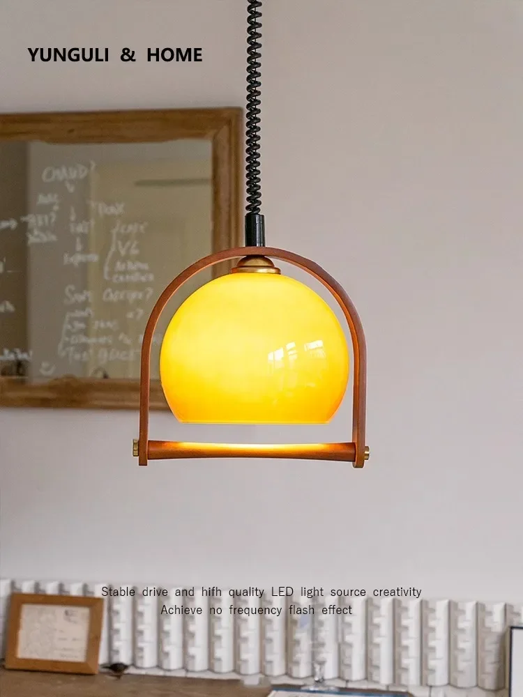Mid-Ancient Glass Chandelier Retractable Restaurant Bar Lamp Japanese Solid Wood Misty Style Retro
Mid-Ancient Glass Chandelier Retractable Restaurant Bar Lamp Japanese Solid Wood Misty Style Retro