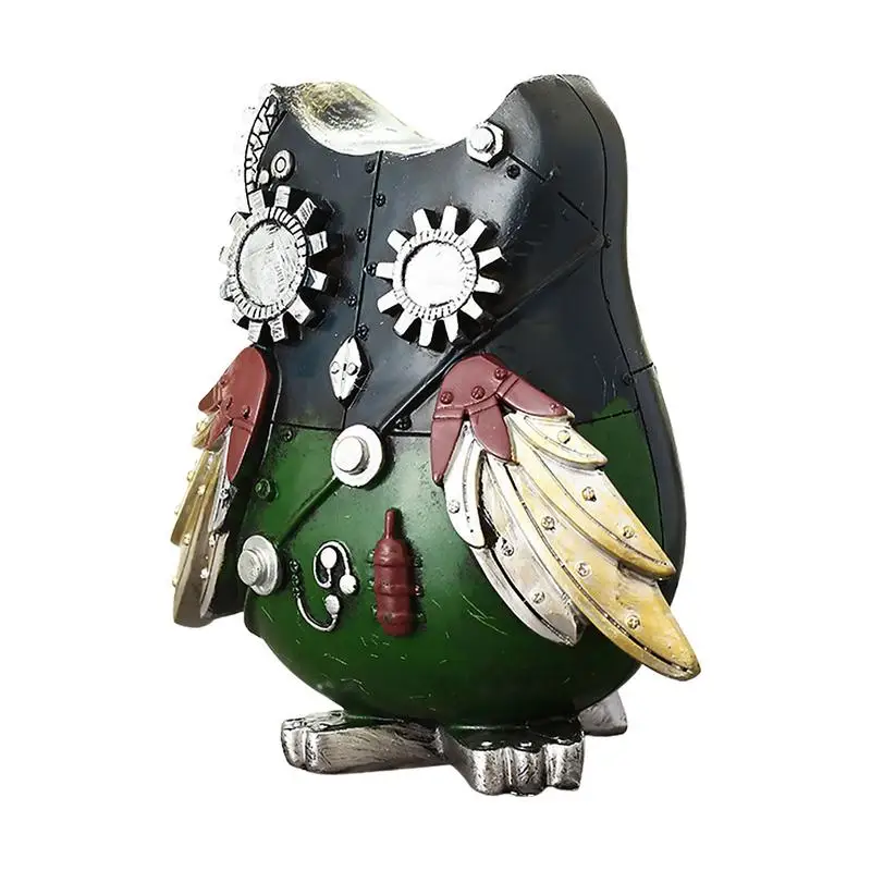 

Coin Bank For Kids Money Saver For Coin Coin Banks For Adults Money Safe For Coin Saving Money Saver For Coin Resin Owl Design