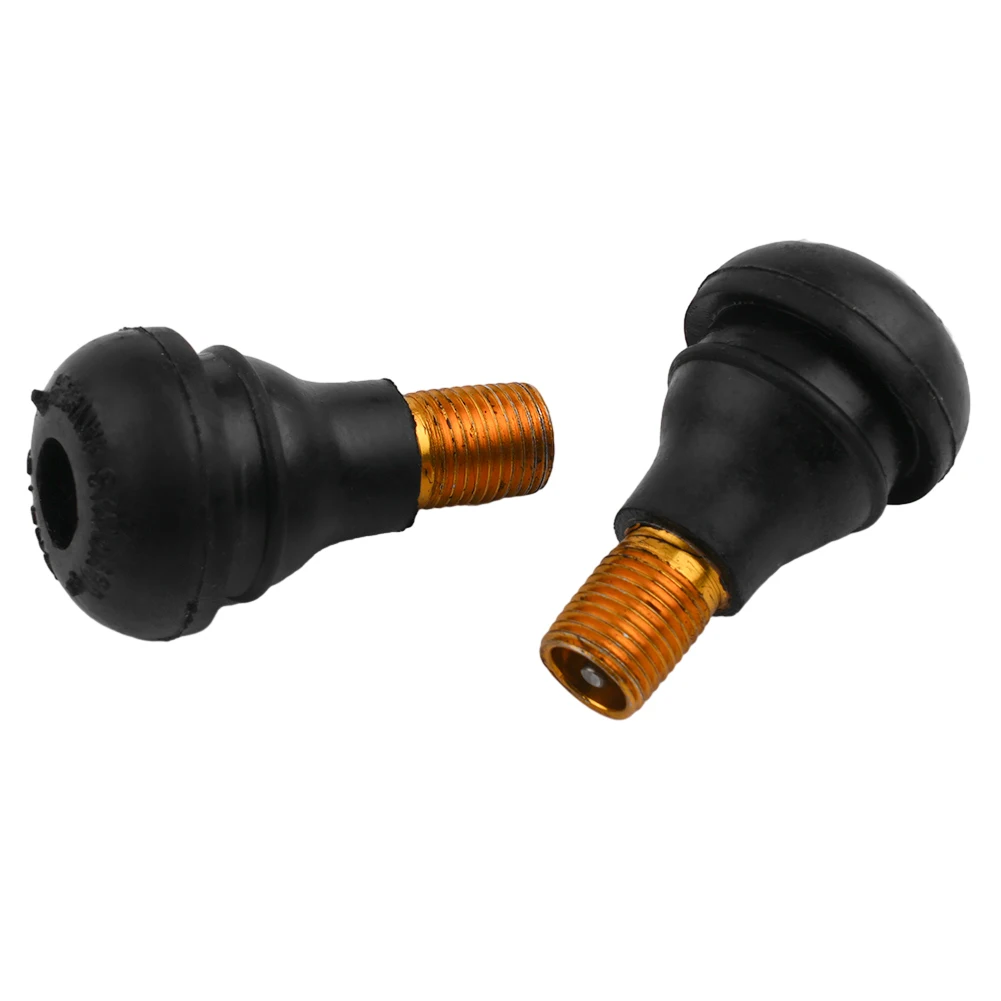 Weatherproof EPDM Rubber, Aluminum alloy Valve Stem, Long Lasting PTFE Seal Valve Core 4X TR412 Tire Nozzle Kit
Weatherproof EPDM Rubber, Aluminum alloy Valve Stem, Long Lasting PTFE Seal Valve Core 4X TR412 Tire Nozzle Kit