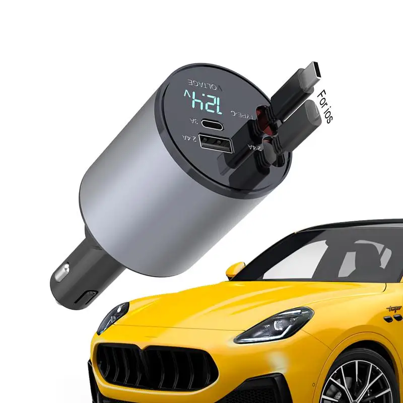 100 Вт автомобильное зарядное устройство с двумя портами USB 100 Вт Быстрая зарядка с цифровым дисплеем адаптер для быстрой зарядки
100 Вт автомобильное зарядное устройство с двумя портами USB 100 Вт Быстрая зарядка с цифровым дисплеем адаптер для быстрой зарядки
