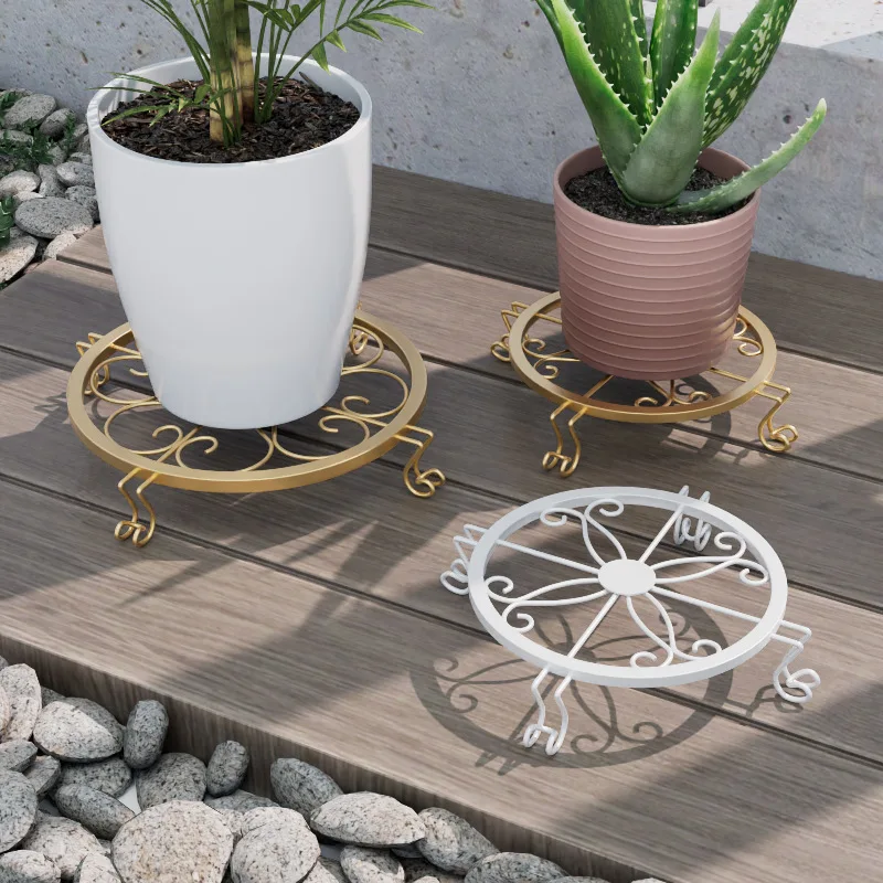 Balcony Floor Iron Art Flower Shelf Indoor and Outdoor Simple Flower Pot Shelving Small Green Plant Pot Base Flower Bracket
Balcony Floor Iron Art Flower Shelf Indoor and Outdoor Simple Flower Pot Shelving Small Green Plant Pot Base Flower Bracket